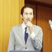 QSA部会の活動報告をする池谷様