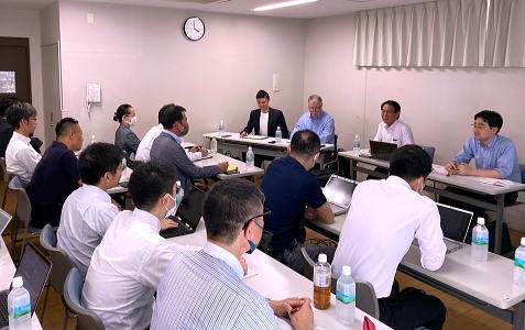 Lance Johnson氏との会議